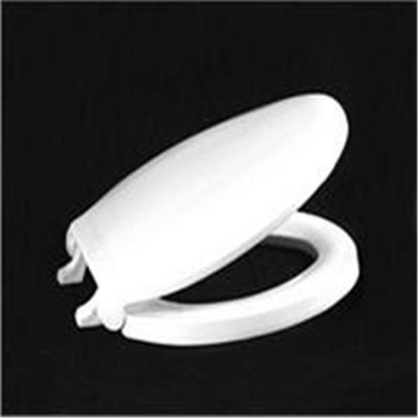 Centoco 800TM-301 Crane White Elongated Luxury Plastic Toilet Seat, Centoco Manufacturing Corporation, Mfr#: 800TM-301